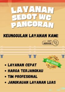Sedot WC Pancoran