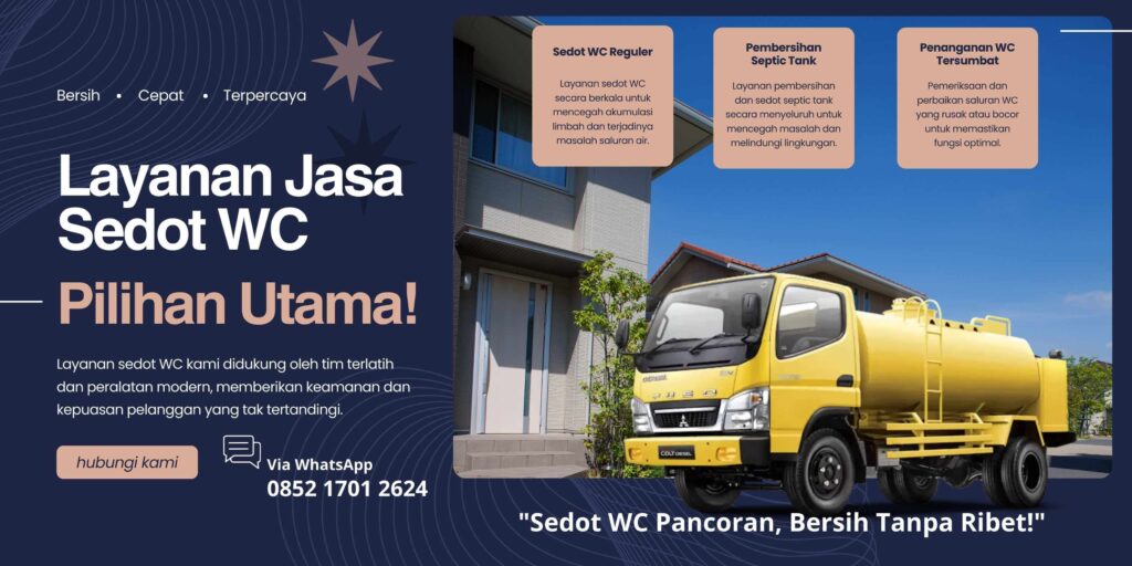 Sedot WC Pancoran